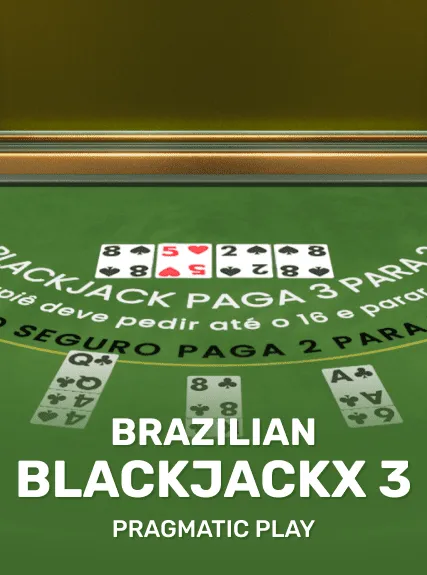 Brazilian BlackjackX 3 game tile